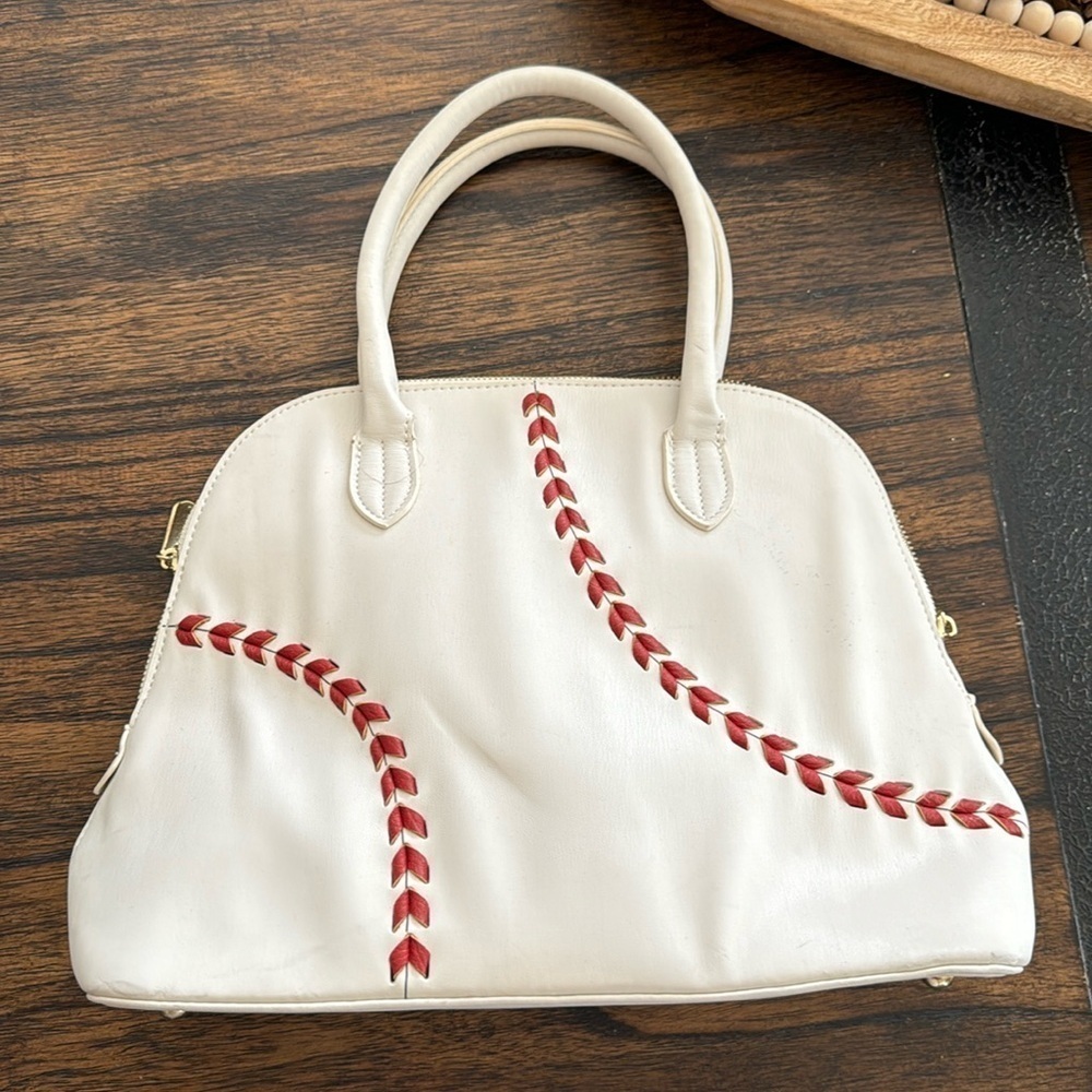 baseball pattern hand bag - Picture 2 of 8